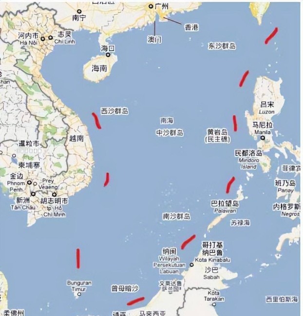 中国九段线的由来和历史介绍，以前十一段线为何今只有九段