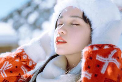 ​孩子玩雪的句子