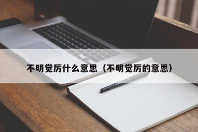 ​不明觉厉什么意思（不明觉厉的意思）