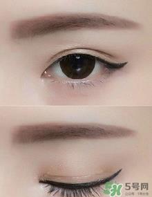 双眼皮眼线的画法 双眼皮眼线怎么画好看图解