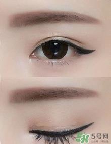 双眼皮眼线的画法 双眼皮眼线怎么画好看图解