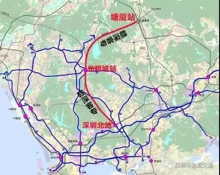 重磅消息！赣深铁路深圳段动工啦，建成后2小时直达赣州