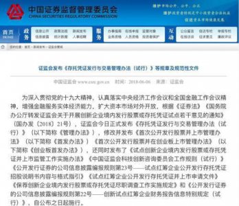 ​CDR来袭 是风险还是机遇？