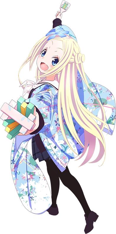 动漫美少女倾心演绎半扎丸子头，甜美又可爱的美图欣赏