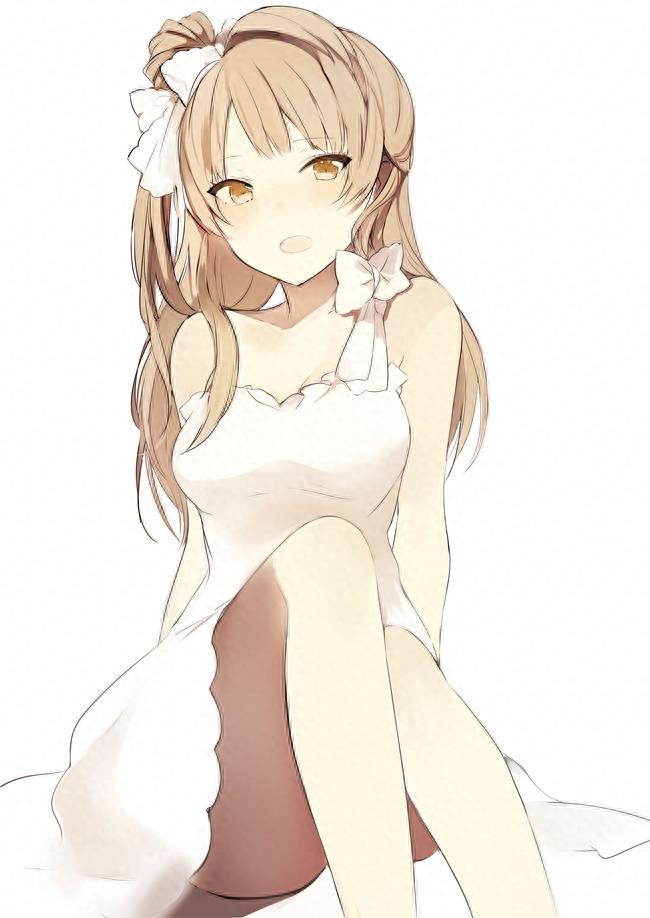 动漫美少女倾心演绎半扎丸子头，甜美又可爱的美图欣赏