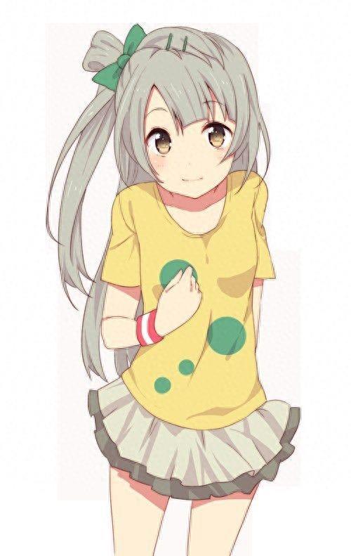 动漫美少女倾心演绎半扎丸子头，甜美又可爱的美图欣赏