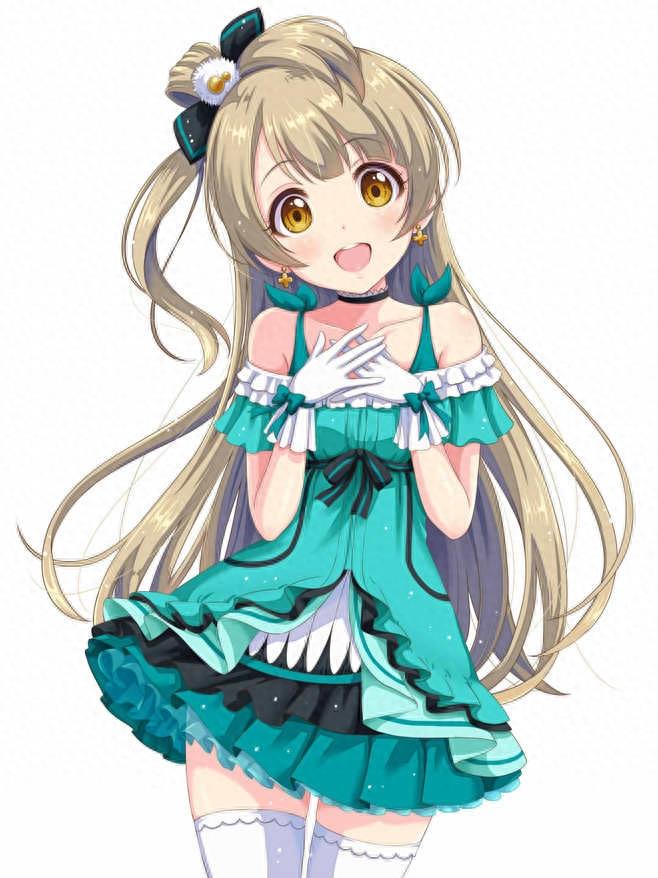 动漫美少女倾心演绎半扎丸子头，甜美又可爱的美图欣赏