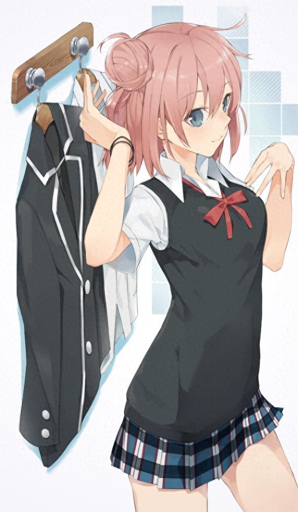 动漫美少女倾心演绎半扎丸子头，甜美又可爱的美图欣赏