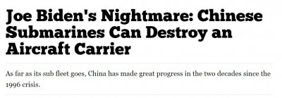 ​中国潜艇部队是何水平？美媒：进步巨大，已具备攻击美航母的能力