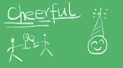 ​cheerful什么意思？