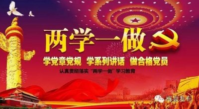 ​什么是“两学一做”学习教育活动？
