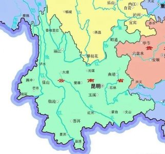 ​云南城市等级分划，昆明为二线城市，曲靖，大理，红河为四线城市