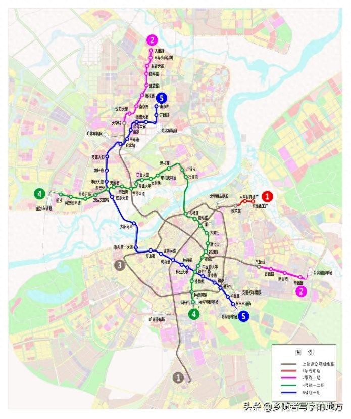 高清！哈尔滨城市总体规划图，黑龙江人收藏了。