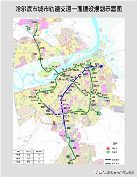 高清！哈尔滨城市总体规划图，黑龙江人收藏了。