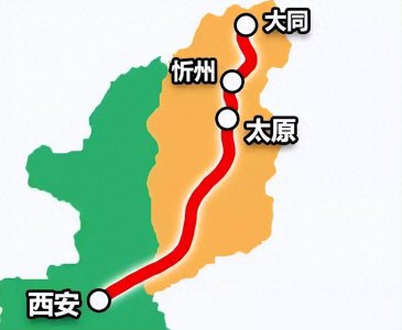 ​大西高铁将全线通车，有趣的是在运营的要提速，在建的却仍是低速