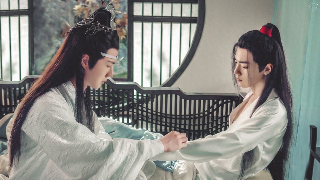 一组《陈情令》蓝忘机和魏无羡高清无水印壁纸,喜欢赶紧保存吧