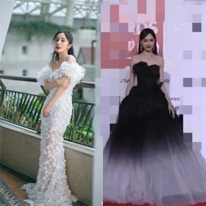 ​昔日好姐妹零交流？37岁唐嫣与小3岁杨幂现身红毯，美艳动人