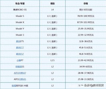 ​2023年家用无人驾驶汽车报价，30-100万之间(三款热销车辆)
