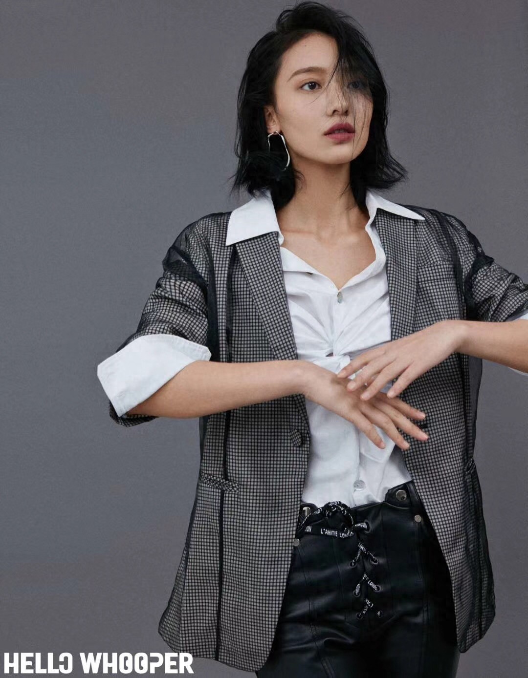 演员马渝捷，《破冰行动》里的铿锵玫瑰马雯，个性自我，酷飒迷人