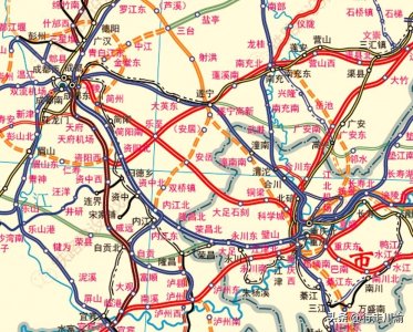 ​成渝中线高铁的谜团：到底是在为大足绕行，还是在为铜梁拐弯？