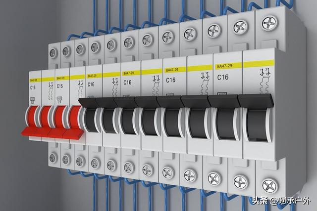 空气开关接线图和正确接法（家用空气开关正确接线方法）(1)