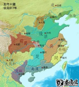 ​五代十国历史简介 五代十国皇帝列表 AC907-AC979