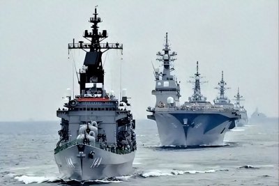 ​中美日现役航母数量对比，美国11艘，日本4艘，中国是多少？