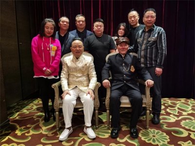 ​收假首日余新齐率领部分骨干会员向马氏集团马胜利董事长拜新春