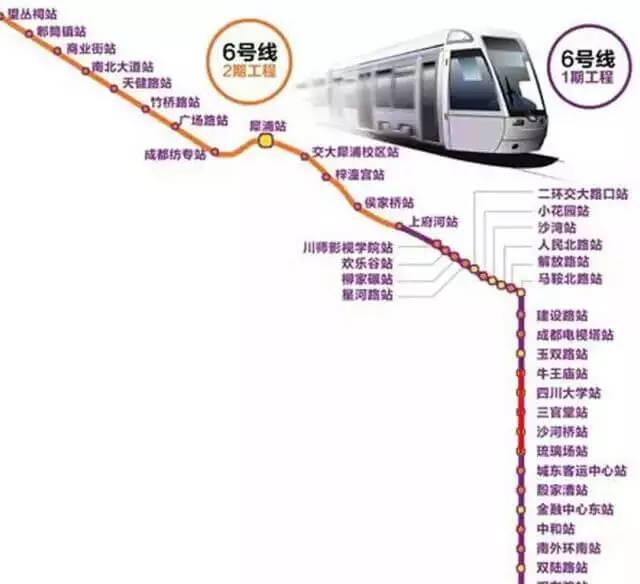 成都地铁17号线的全部站点（成都地铁1到18号线最全资料在此）(11)
