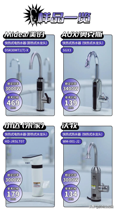 奥克斯电热水龙头怎么样(电热水龙头测评)