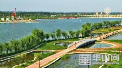 ​畅游渭南——大荔县同州湖风景区