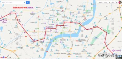 ​我为南阳地铁规划之轨道交通1号线