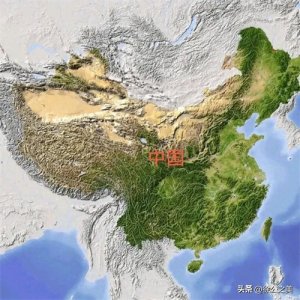 ​中国各省地形图一览