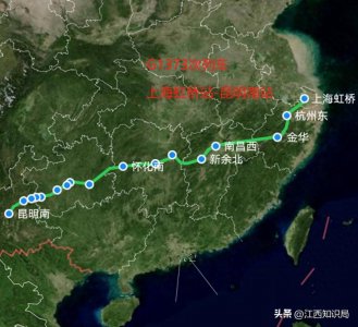 ​上海至昆明最快高铁，停靠17个站，G1373次列车耗时11小时38分钟